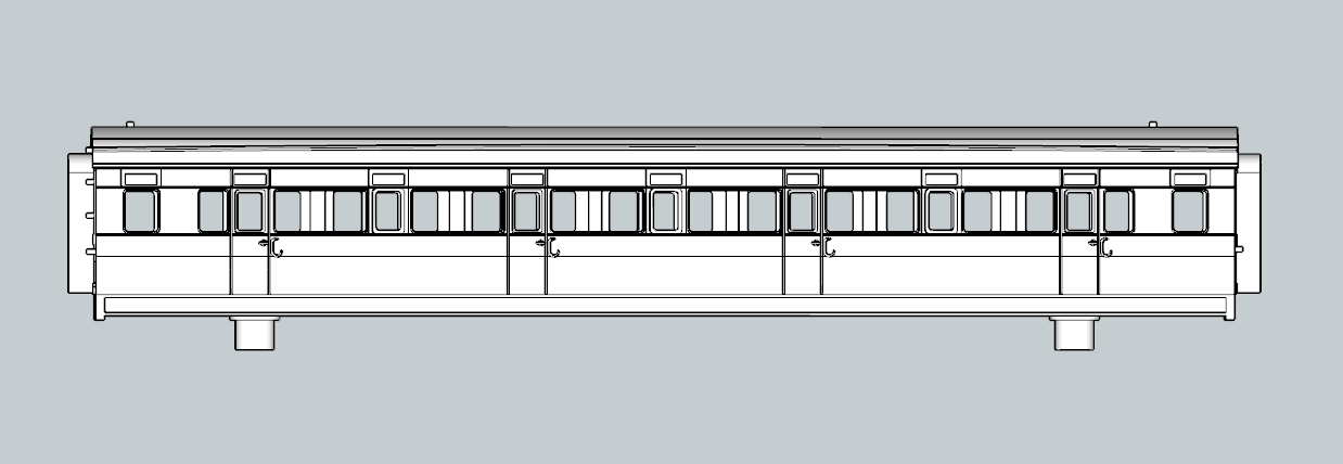 (image for) LSWR Ironclad 7 cmpt First - d476